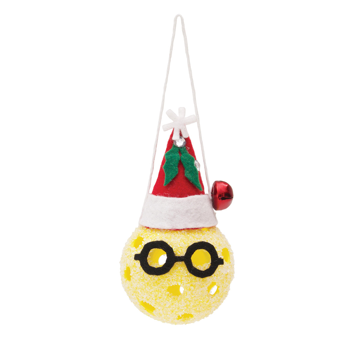 Pickleball Santa Ornament