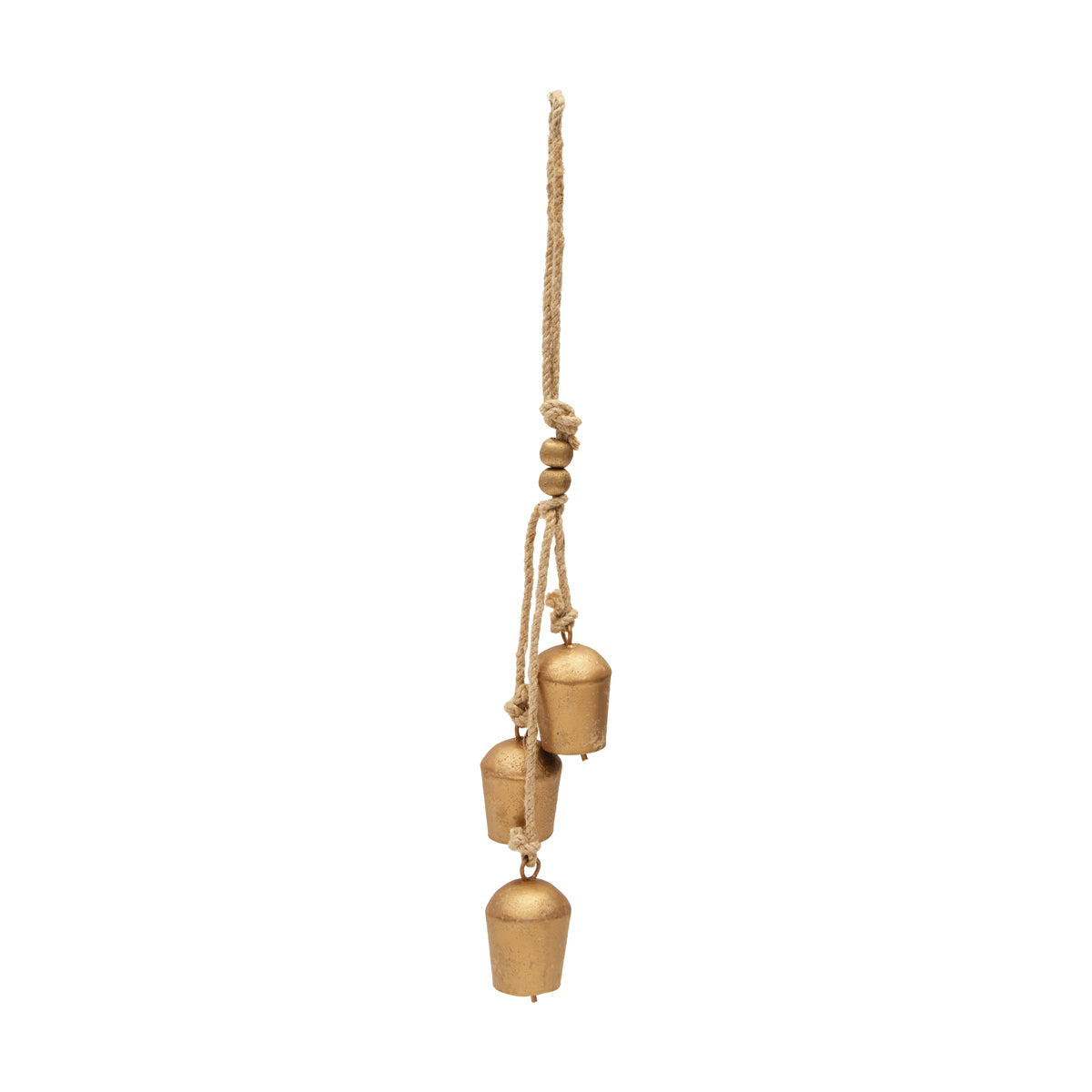 Triple Gold Bells Ornament