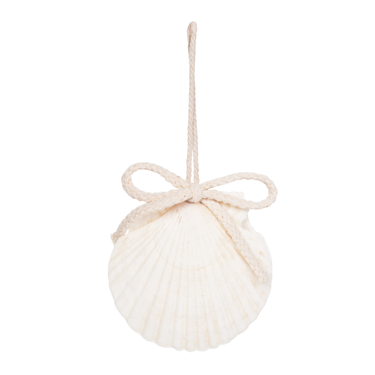 Shell & Rope Bow Ornament