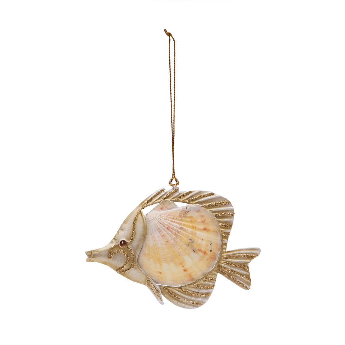 Coral Fish & Shell Ornament