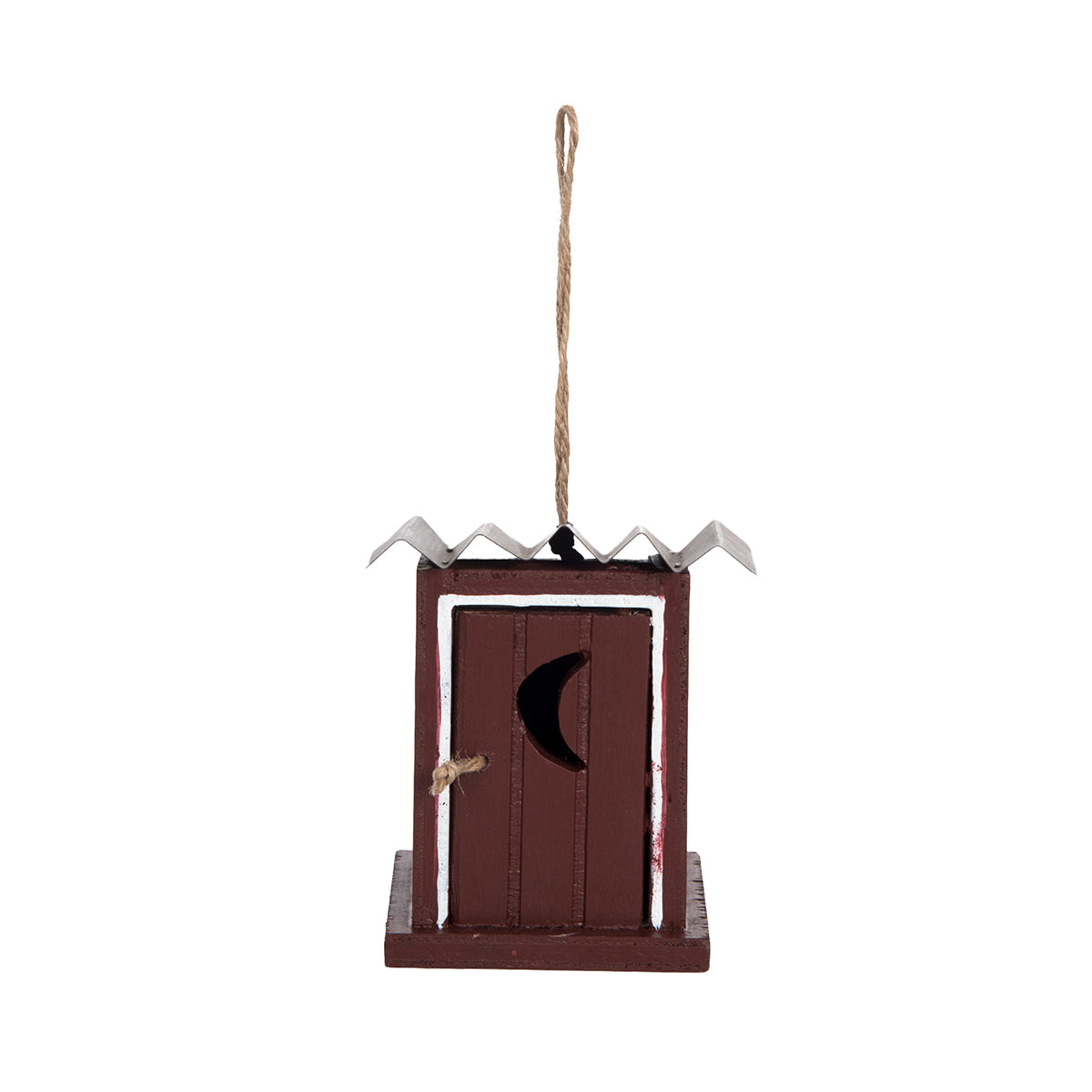 Red Outhouse Ornament