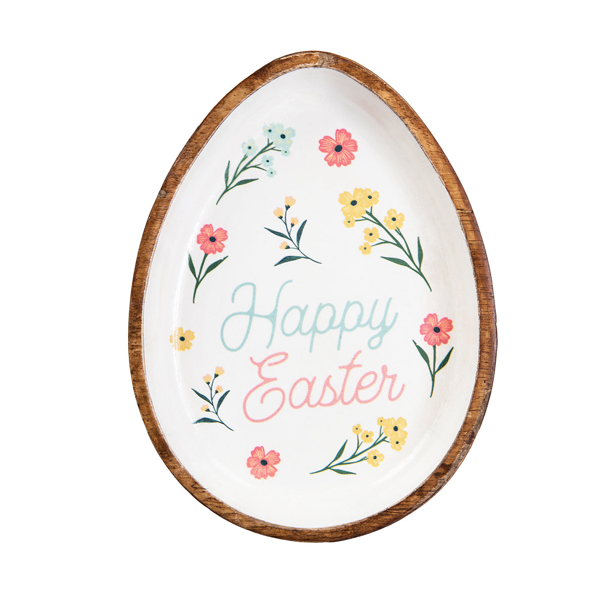 Easter Wood Decorative Plate