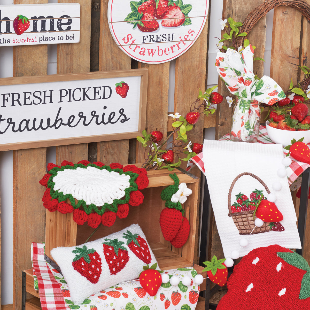 Strawberry Fresh Wall Decor