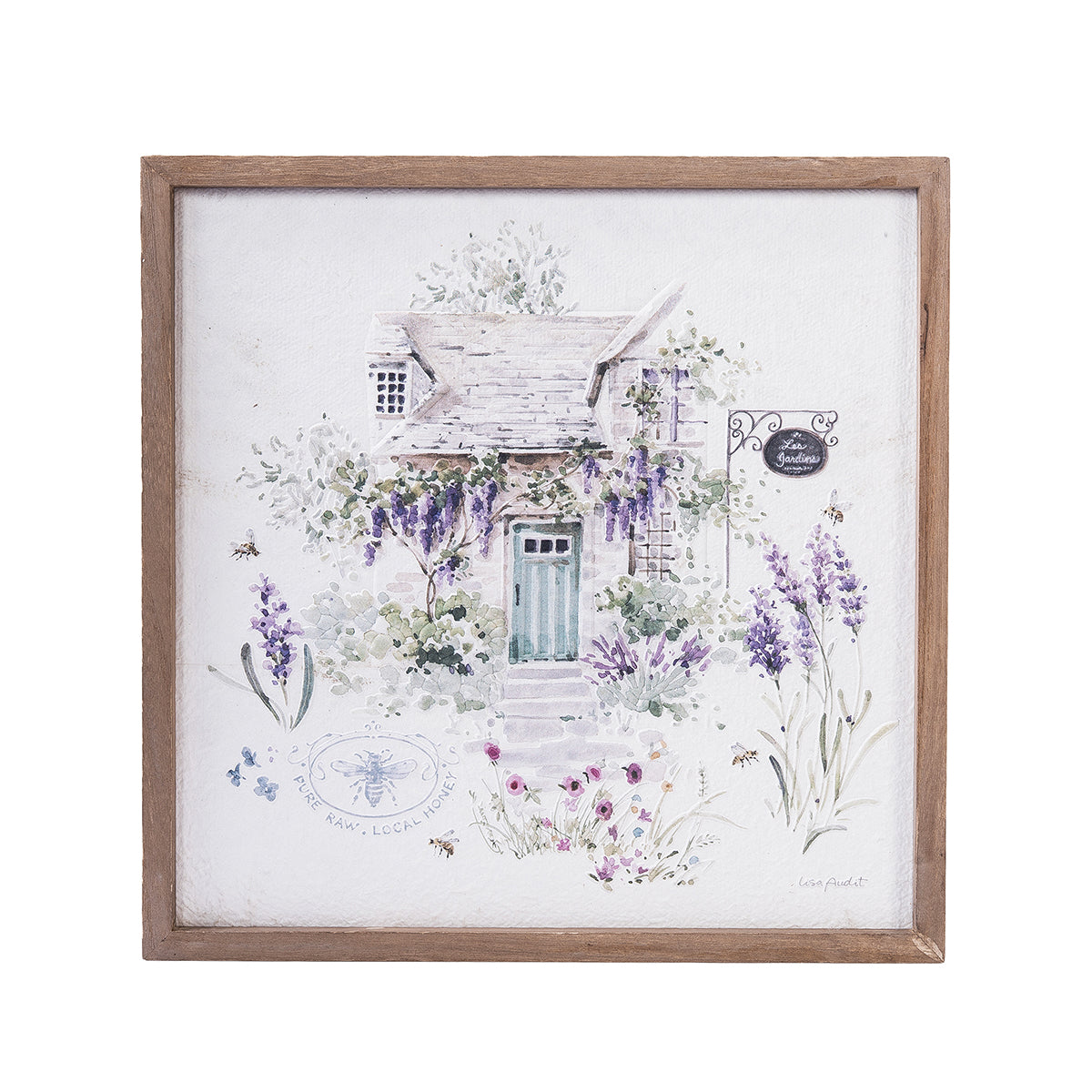 Lavender Villa Wall Art