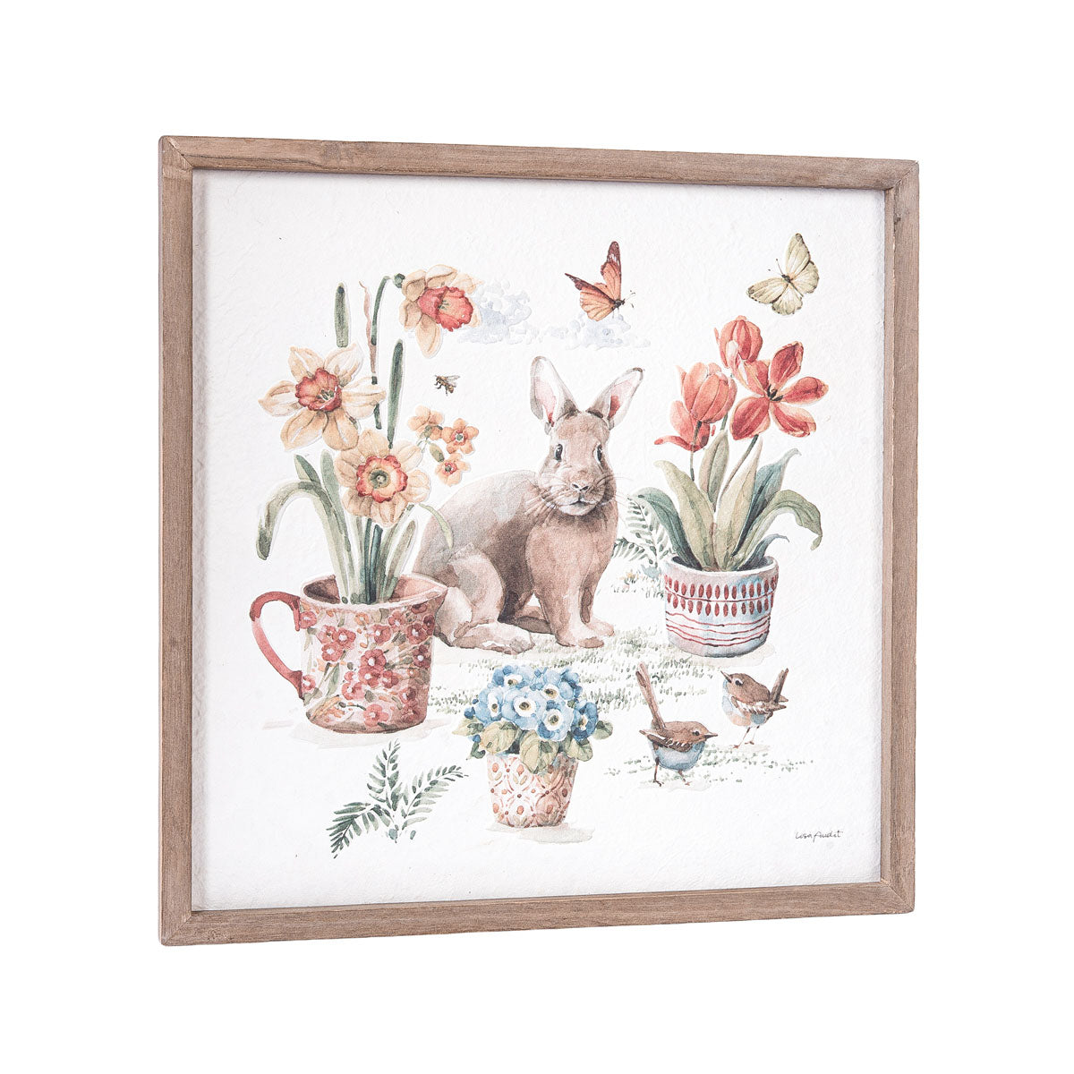 Little Garden Bunny Wall Art
