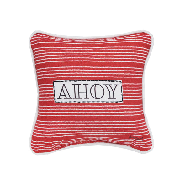 Ahoy Stripe Pillow