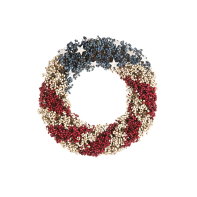 Americana Beads Wreath