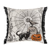 Boo Spider Web printed pillow