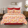 Cordelia quilted bedding set styled in a contemporary room.