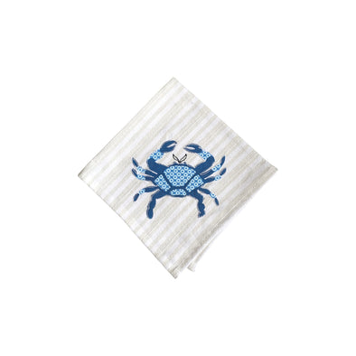 Crab Stripe Napkin