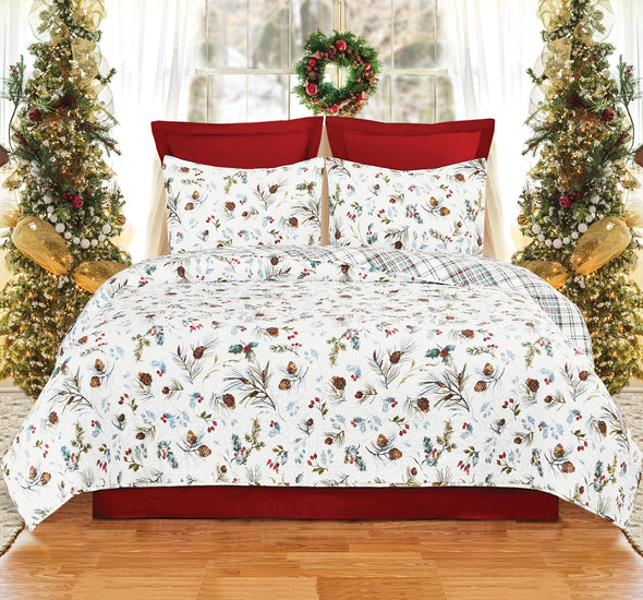 Edith Quilted Bedding Set