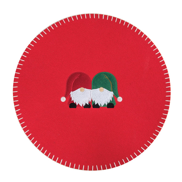 Naughty or Nice Gnome Table Linens
