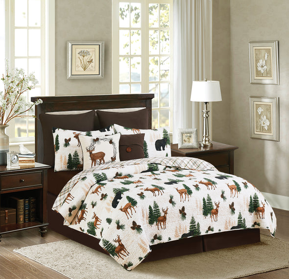Noland Pines Quilted Bedding Set