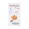 printed flour sack towels featuring ingredients for pumpkin pie with illustrated ingredients and food