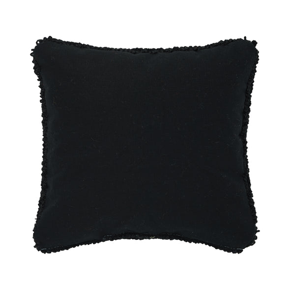 Solid back back of the Skull Mini Hooked Pillow