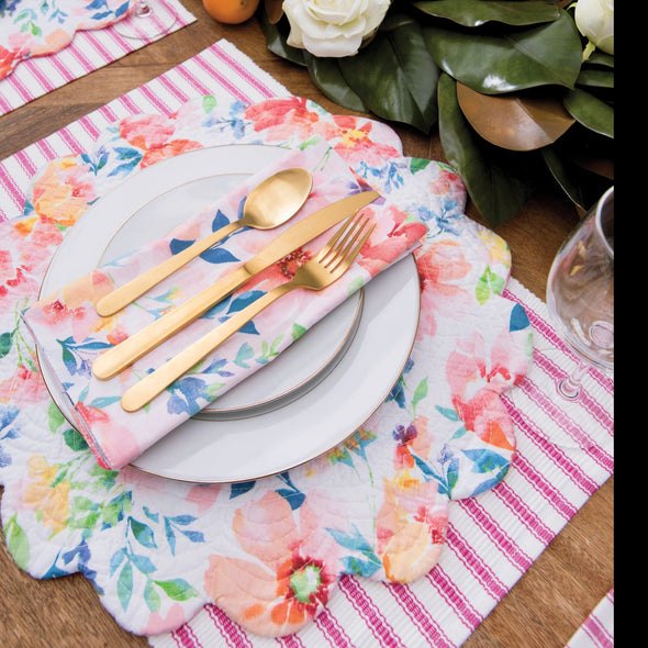 Nicole Quilted Table Linens