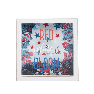 4th Of July Shadow Box