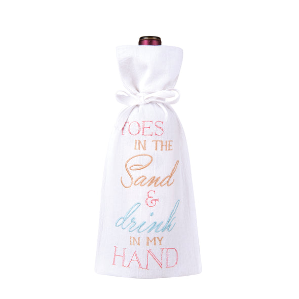 Toes In The Sand Wine Bag