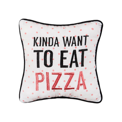 Eat Pizza Decorative Pillow
