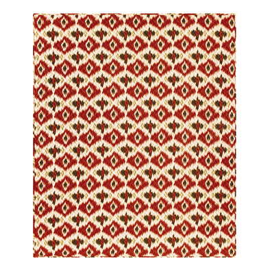 Ikat Quitled Throw