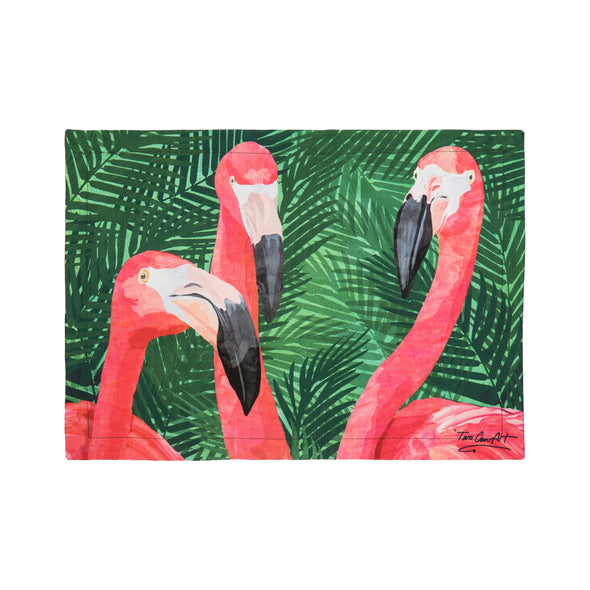 Flamingos Indoor/Outdoor Placemat Set