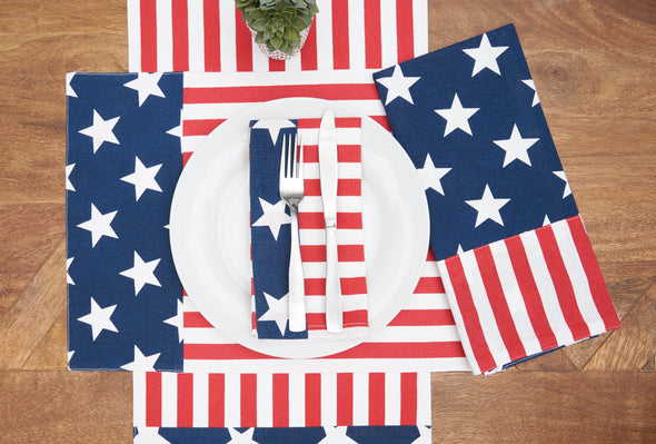 Stars and Stripes Table Linens