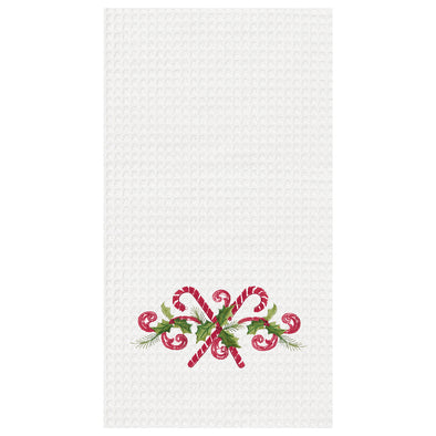 Candy Canes Kitchen Towel