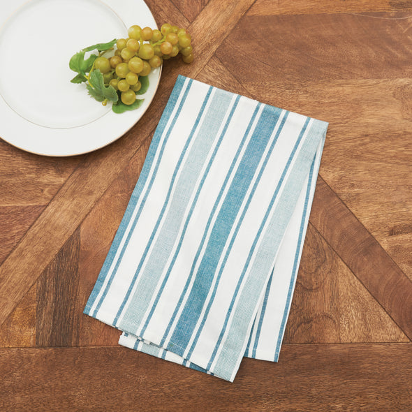 Chandler Stripe Adriatic Kitchen Towel