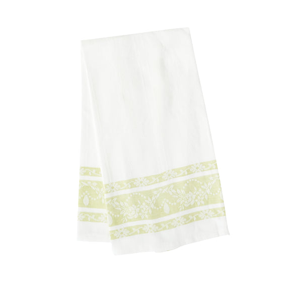 Rose Trellis Jacquard Kitchen Towel