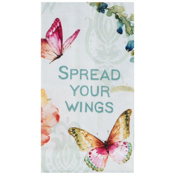 Spread Your Wings Butterfly Flour Sack Kitchen Towel
