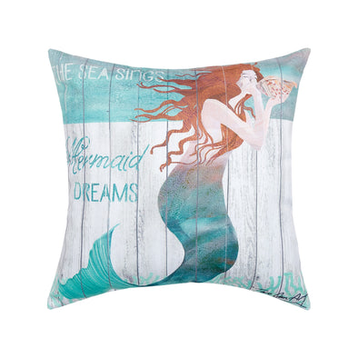 Mermaid Dreams Indoor/Outdoor Decorative Pillow