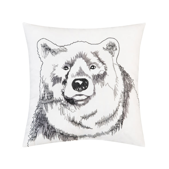 Bear Portrait Indoor Outdoor Pillow