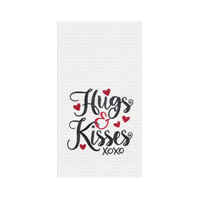 Hugs and Kisses Kitchen Towel