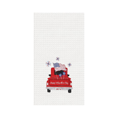 Independence Day Truck Kitchen Towel