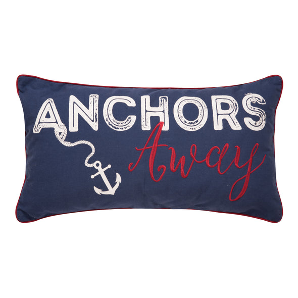 Anchors Away Decorative Pillow