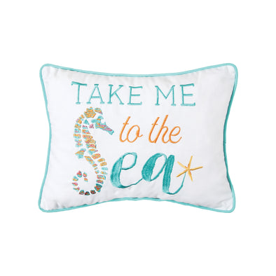 Take Me To The Sea Decorative Pillow
