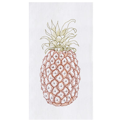 Pineapple Flour Sack Kitchen Towel