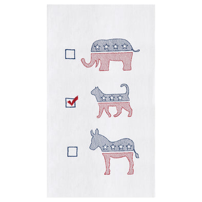 Cat Political Party Towel