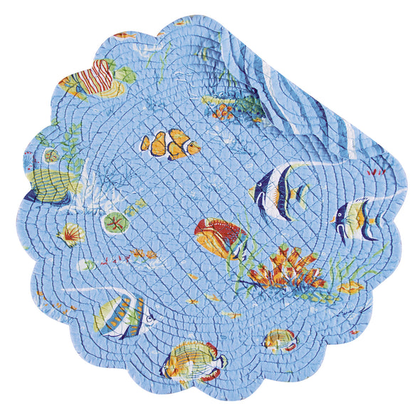 Reef Paradise Quilted Table Linens