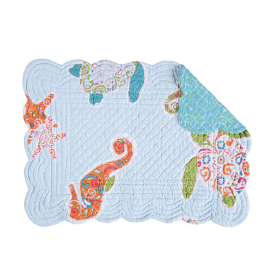Sharktown Sea Life in White From Riley Blake -- fabric by the yard – Debby  Brown Quilts