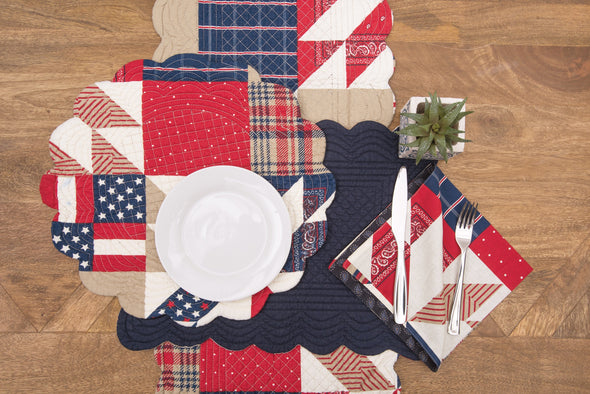 Levi Quilted Table Linens