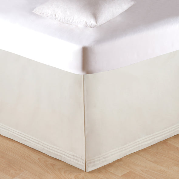 Soft White Tailored BedSkirt