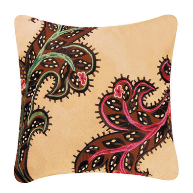 Rustic Damask Decorative Pillow