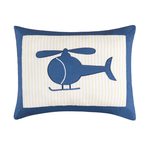 Helicopter Decorative Pillow