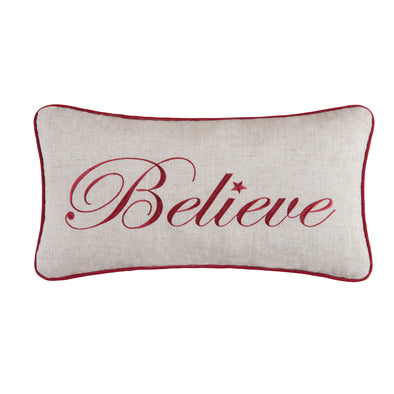 Believe Decorative Pillow