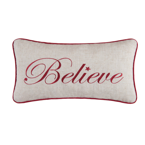 Believe Decorative Pillow
