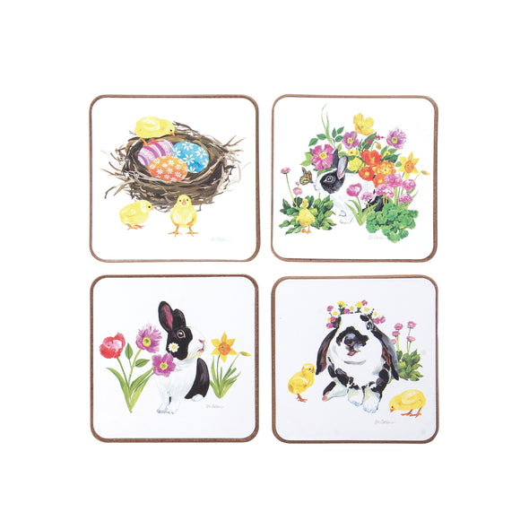 Easter Gardens Coaster Set
