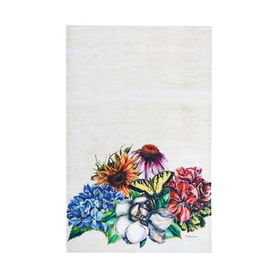 Botanical Floral Towel