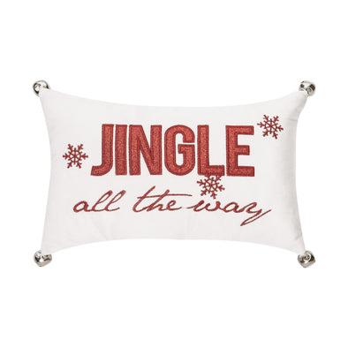 jingle all the way decorative pillow, christmas pillow