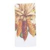 traditional kitchen towel featuring a printed harvest corn design by Licensed Artist Geoffrey Allen